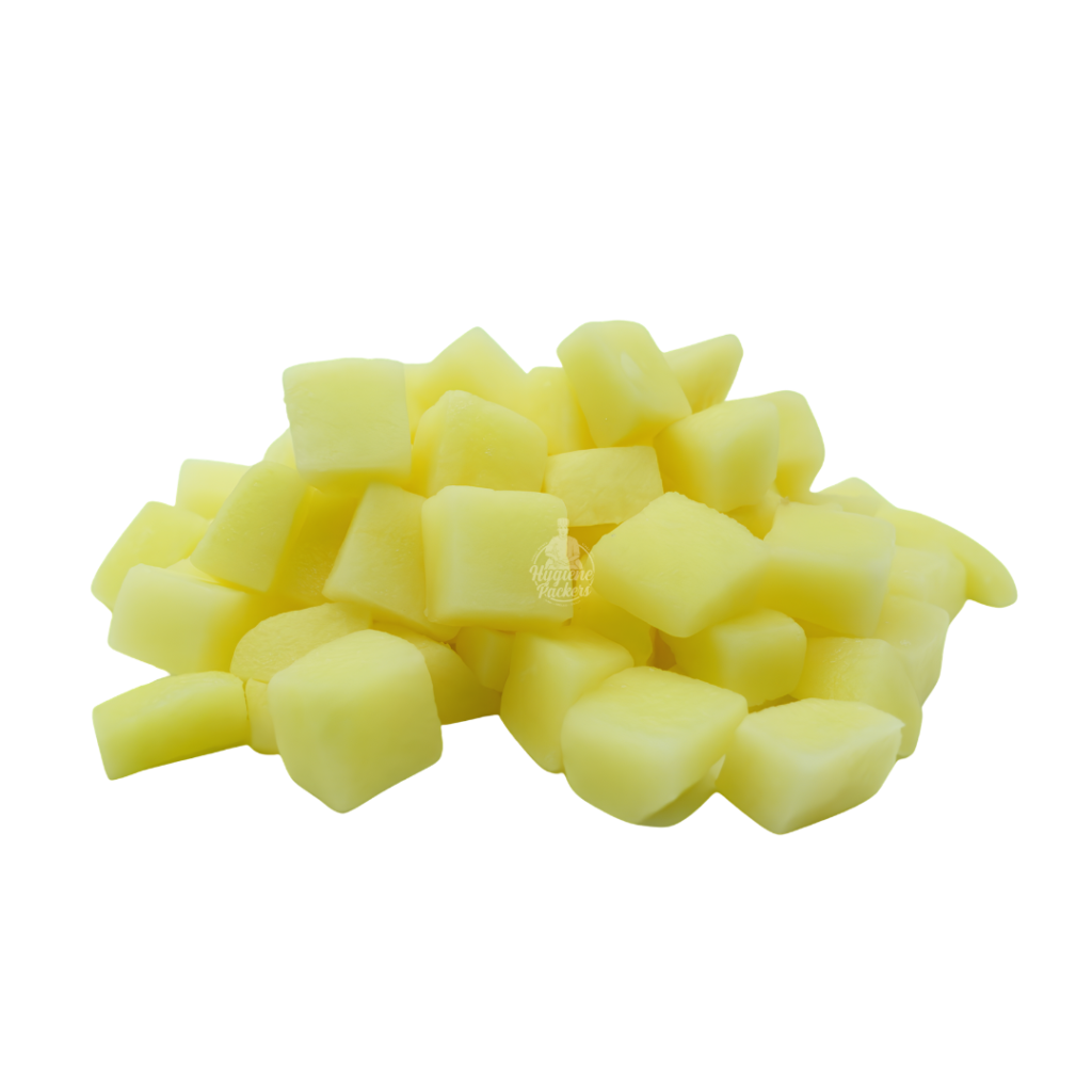 Diced potatoes