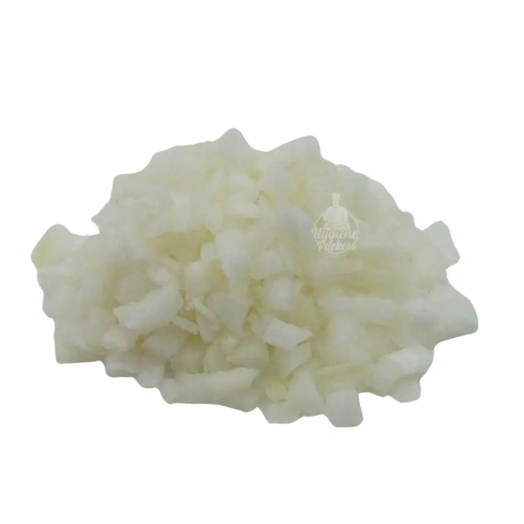 Chopped white onions