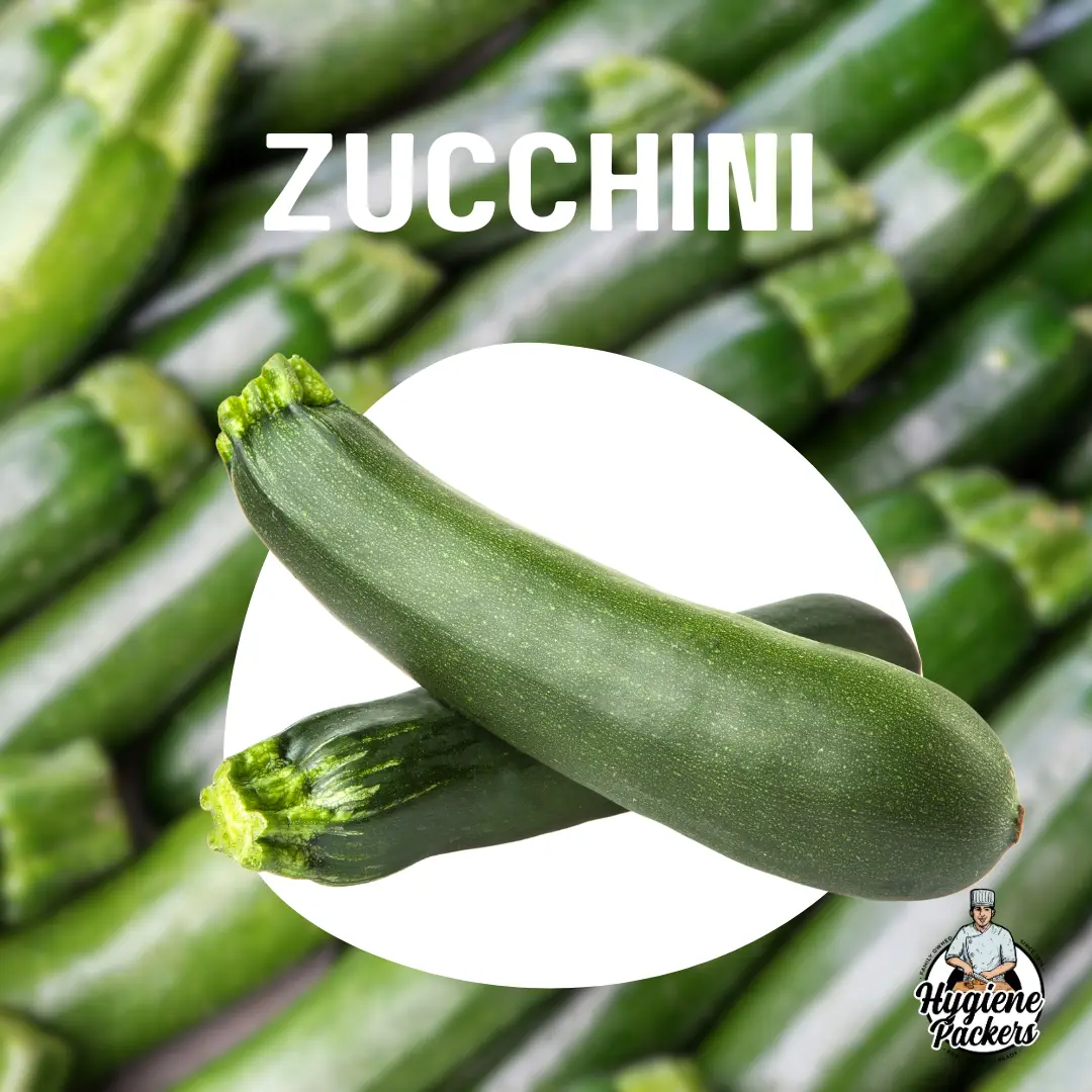 Fresh green zucchini vegetables
