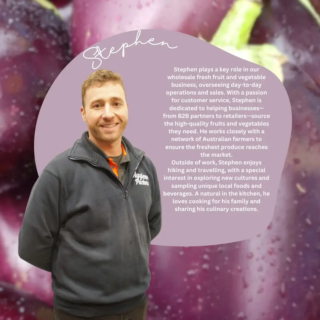 Wholesale fruit and vegetable manager